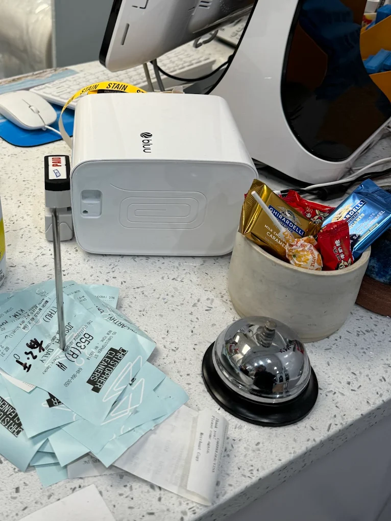 Christopher Cleaners desk